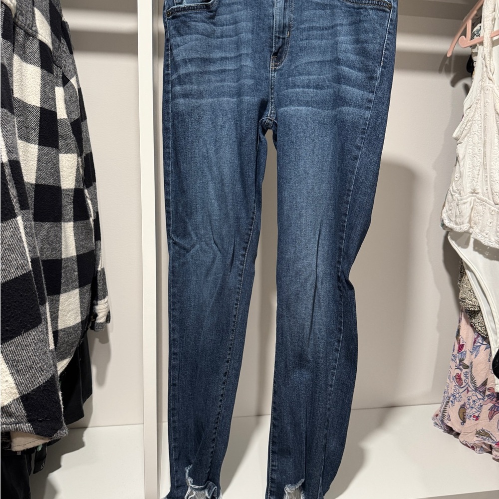 Just Black Women's Dark Blue Skinny Jeans